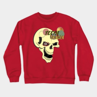 Teethgrinder Skull Crewneck Sweatshirt